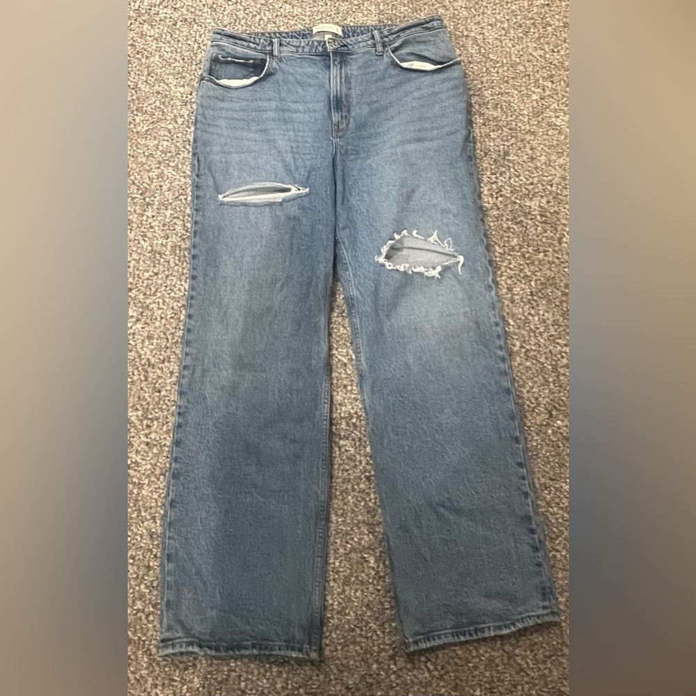 Abercrombie & Fitch Curve Love Jeans Size 34/US18